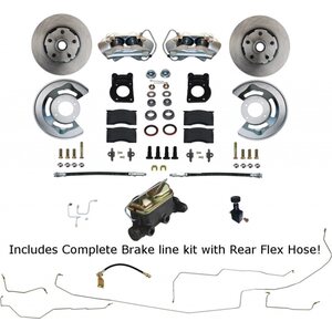 LEED Brakes - FC0001-405LK - Mustang 1965-66 Manual C onversion Kit with Compl