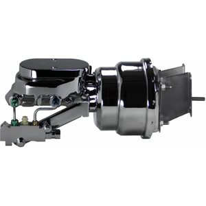 LEED Brakes - H76B2 - 7in Dual Chrome Booster 67-72 Chevy Truck 1-1/8