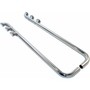 Patriot Exhaust - H1284 - Lake Pipes - 3 Outlets  80in Long