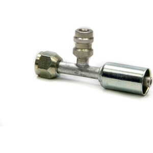 Vintage Air - 35511-VUG - #6 Straight Beadlock O-Ring Fitting w/Port