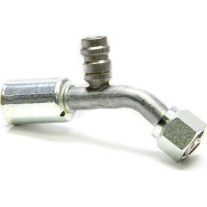 Vintage Air - 35522-VUG - #8 45 Degree Beadlock O-Ring Fitting w/Port