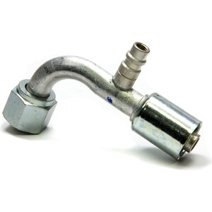 Vintage Air - 35533-VUG - #10 90 Degree Barb O-Ring Fitting W/Port