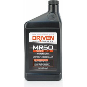 Driven Racing Oil - 02606 - MR50 15w50 Marine Oil 1 Qt Bottle
