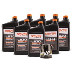Driven Racing Oil - 20834K - LS30 Oil Change Kit 07- LS Engines 8 Qt