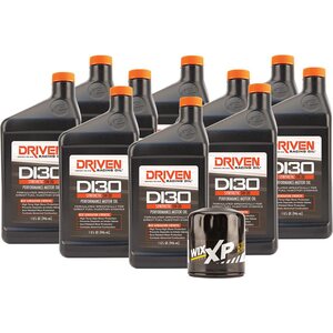 Driven Racing Oil - 21035K - DI30 Oil Change Kit 14- LT Engines 10 Qt