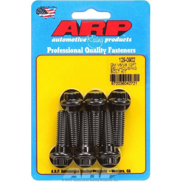 ARP - 129-0902 - Bellhousing Bolt Kit - 12pt. GM V6/V8