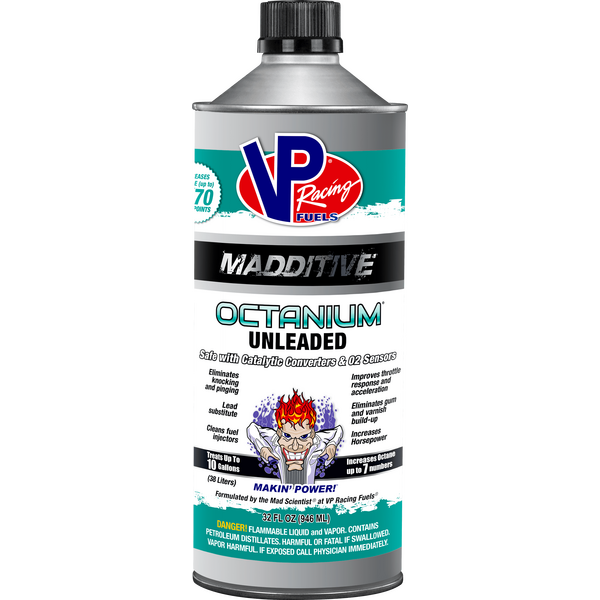 VP Racing - 29505 - Octanium Unleaded - Octane Booster - 32oz / 0.946l
