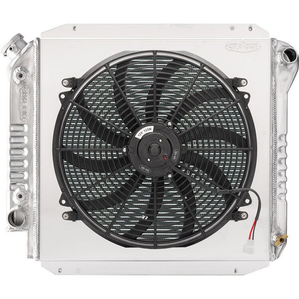 Cold Case Radiators - 66 - 77 Bronco V 8 Aluminum Radiator Module