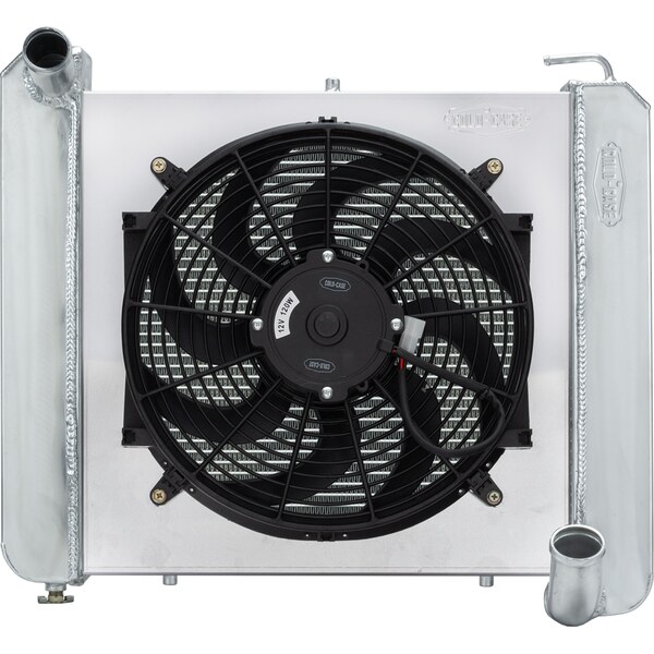 Cold Case Radiators - 61 - 62 Corvette Radiator W/ 16In Fan Kit 22.5In