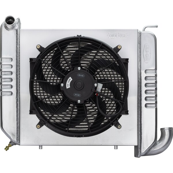 Cold Case Radiators - 65 - 68 Corvette Radiator W/ 16In Fan Kit 24.5In
