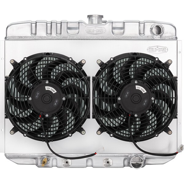Cold Case Radiators - 67 - 70 Mustang Radiator At 24In Dual 12In Fans 25.5In