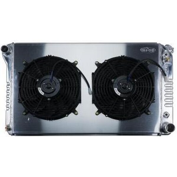 Cold Case Radiators - 77 - 87 Gm P/U Radiator At 19In Dual 12In Fans
