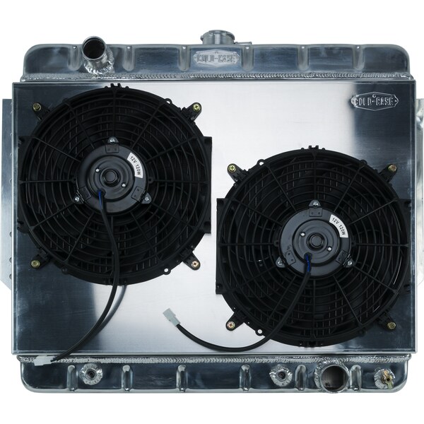 Cold Case Radiators - 66 - 68 Impala Radiator Dual 12In Fans 28.75In