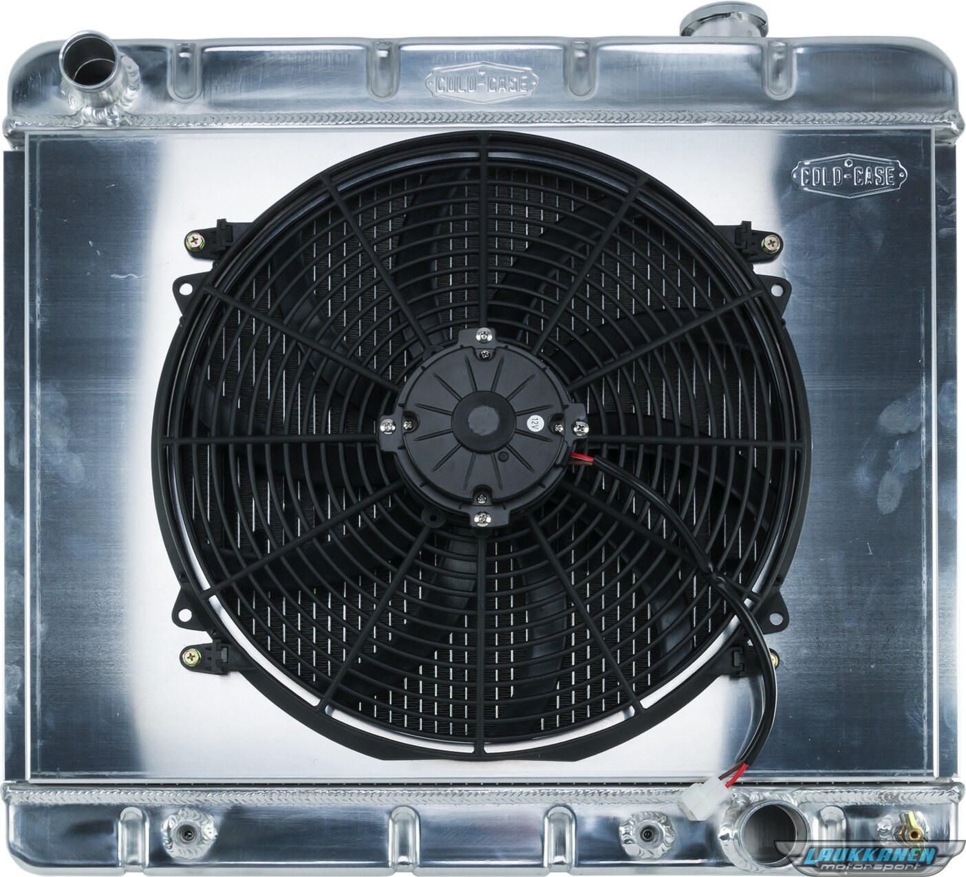 Cold Case Radiators - GMT555AK - 66 Chevy/Gmc Pickup Truck Aluminum Radiator And 16 Inch Fan Kit At