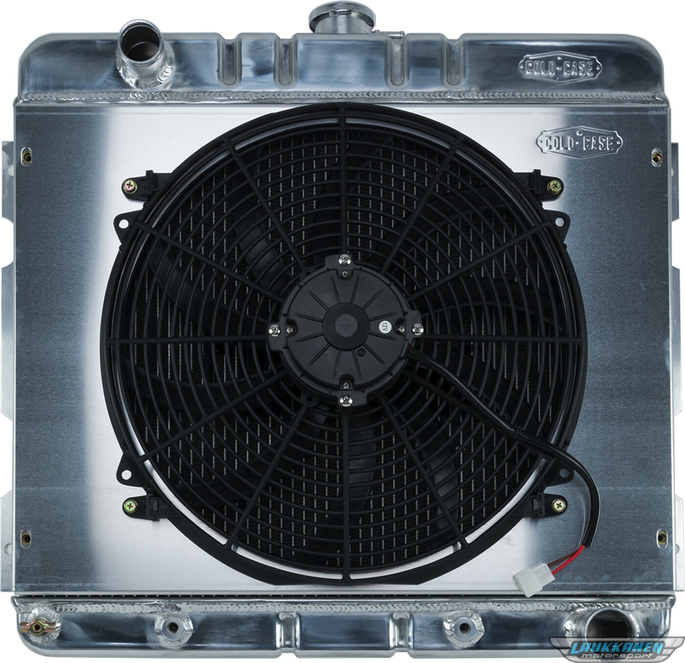 Cold Case Radiators - MOP755AK - 72 A,B Body Sb Aluminum Performance Radiator And 16 Inch Fan Kit At 17X 22 Inch