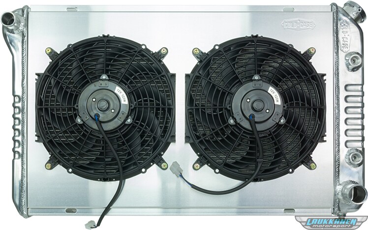 Cold Case Radiators - GMB57AK - 1987 Buick Regal Grand National Aluminum Radiator Auto Transmission Dual 12 Inch Fans